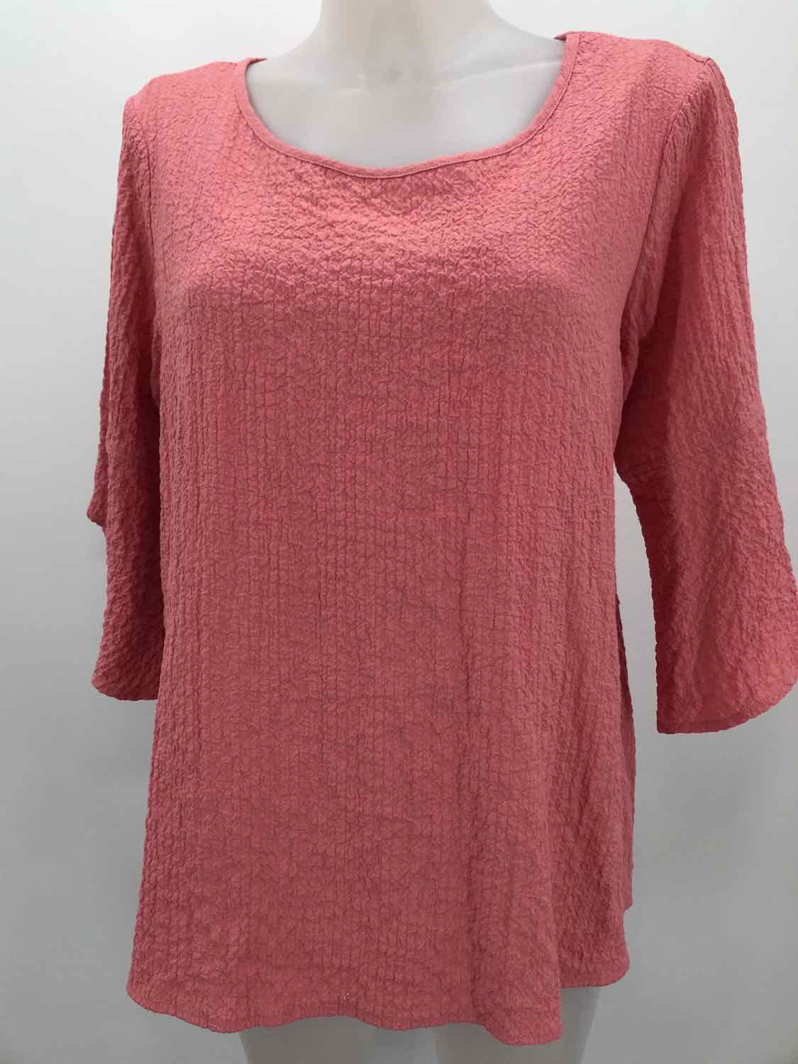 Ali Miles Pink Size Medium P Bell Sleeve Blouse