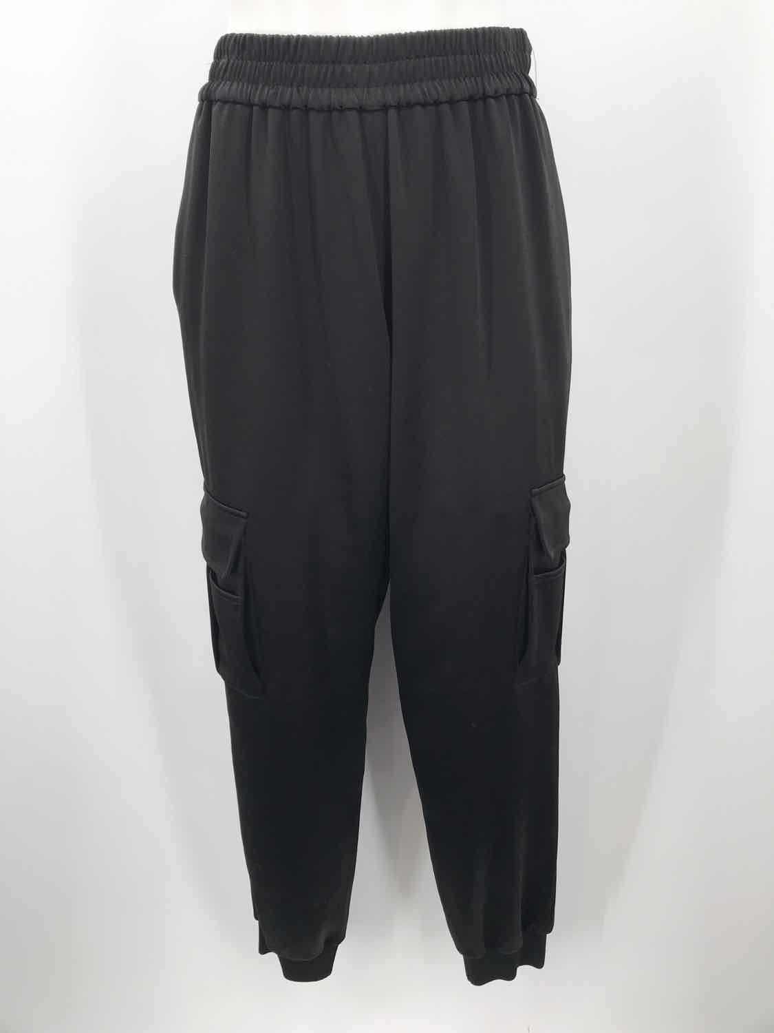 Alice + Olivia Black Size Small Pull On Pants