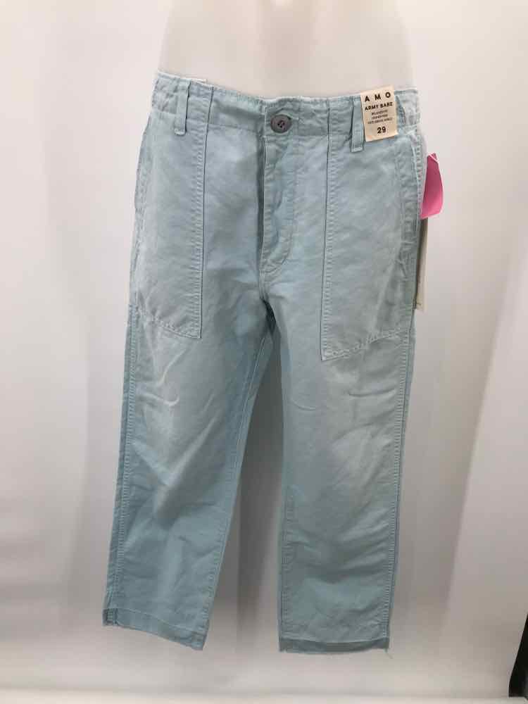 AMO Blue Size 29 Military Casual Pants