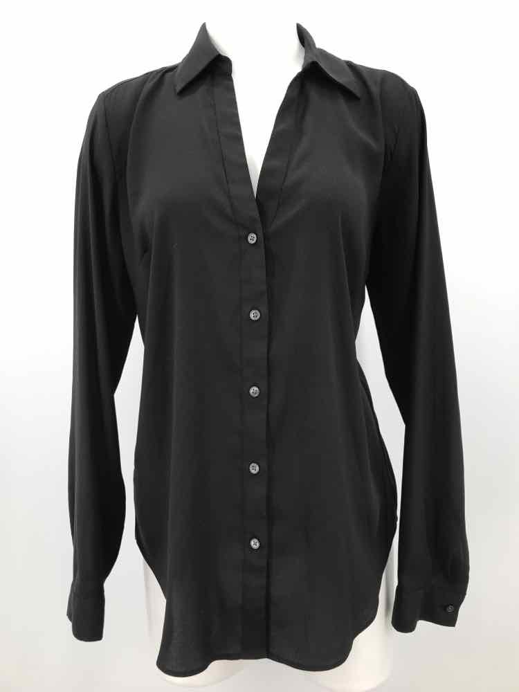 Ann Taylor Black Size Medium Button Down