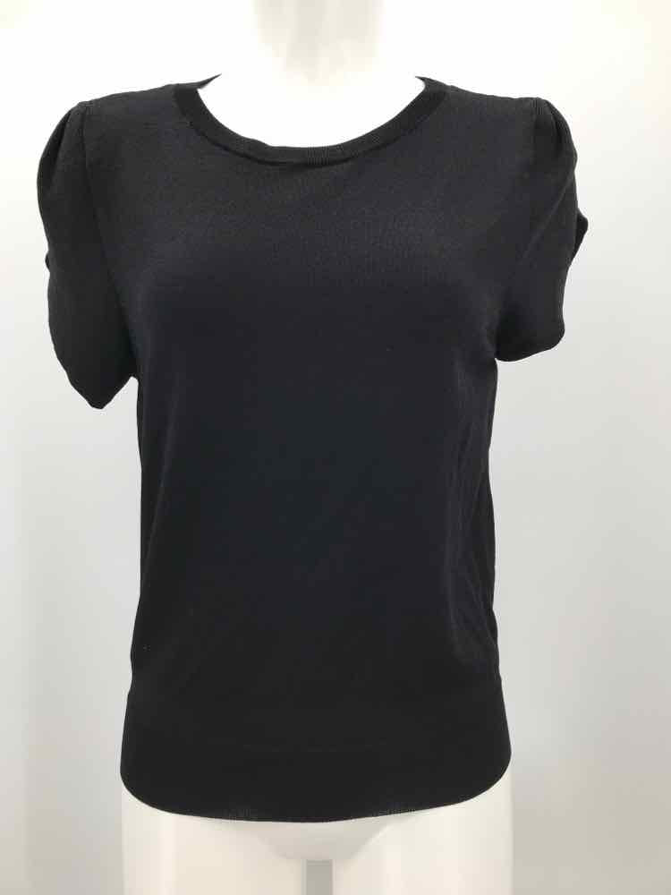 Ann Taylor Black Size Medium Knit Top