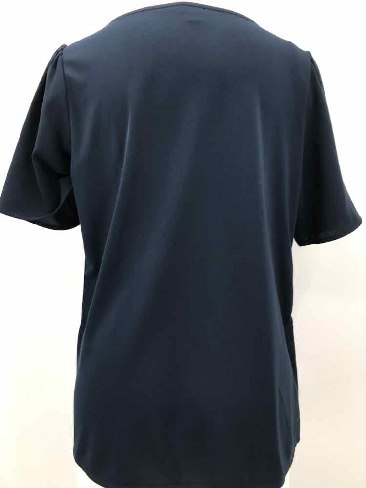 Ann Taylor Navy Size Medium Square Neck Blouse