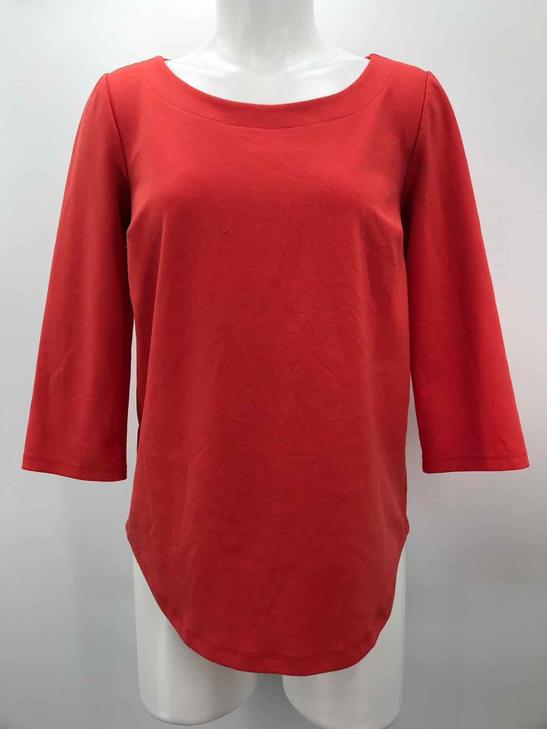 Ann Taylor Orange Size Small Long Sleeve Blouse