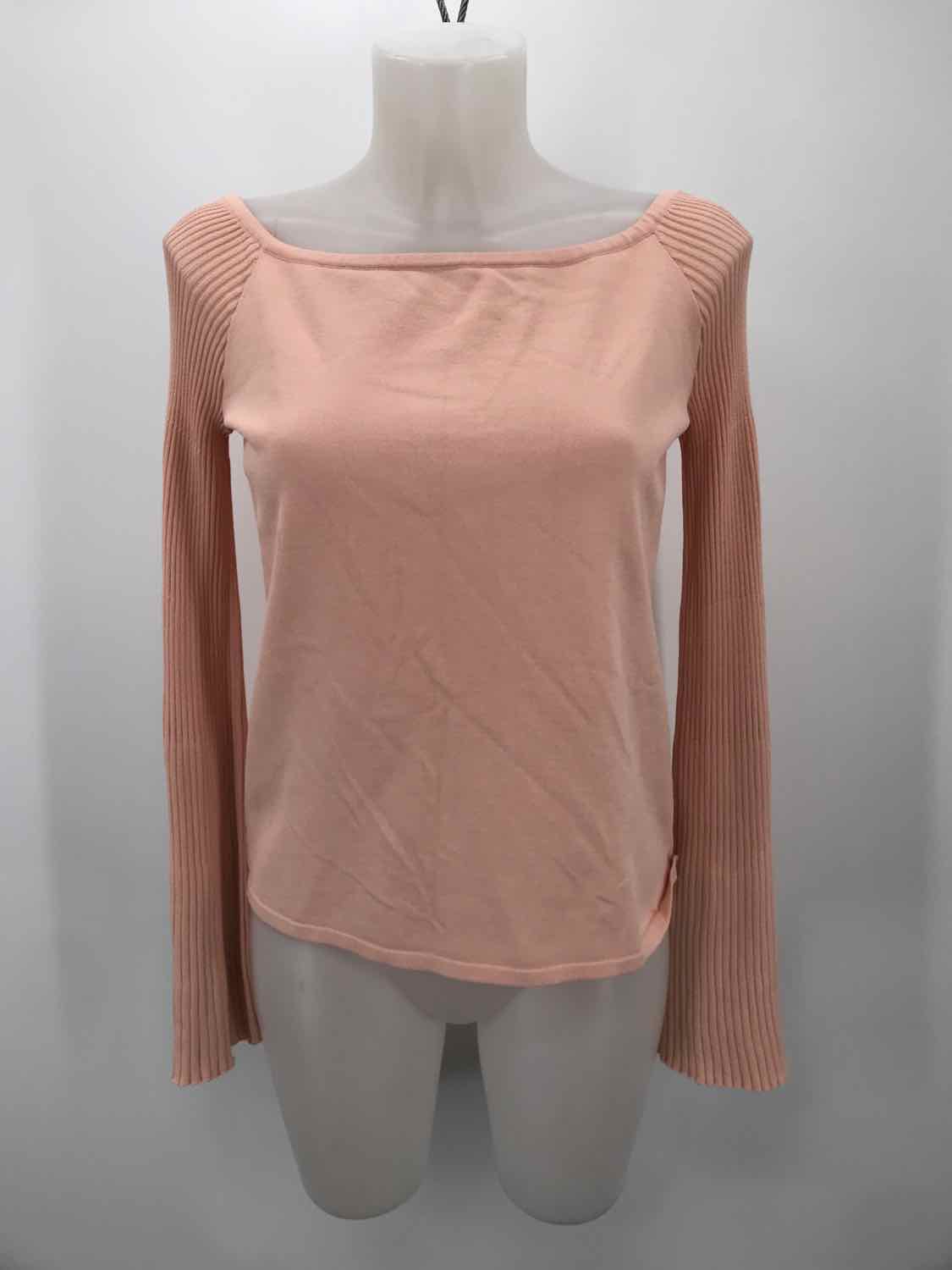 Ann Taylor Pink Size Medium Ribbed Sweater