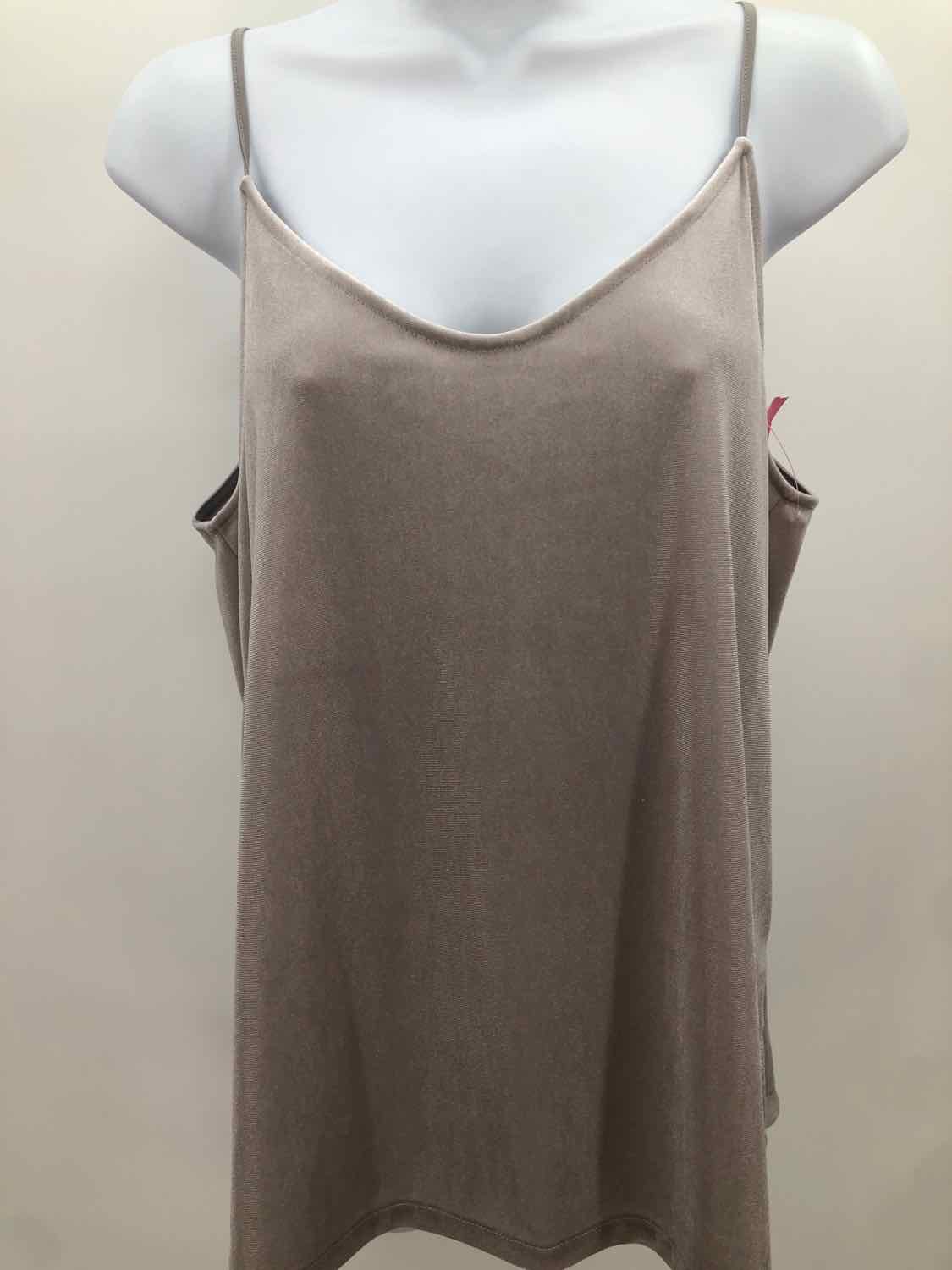 Ann Taylor Silver Size Medium Velvet Tank Top