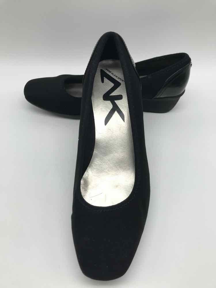 Anne Klein Black Size 7.5 Slip On Flats