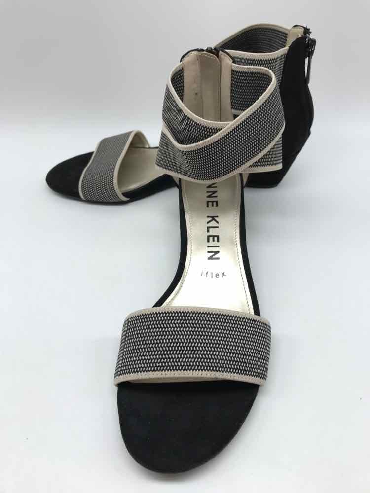 Anne Klein Black Size 7.5 Strappy Sandals