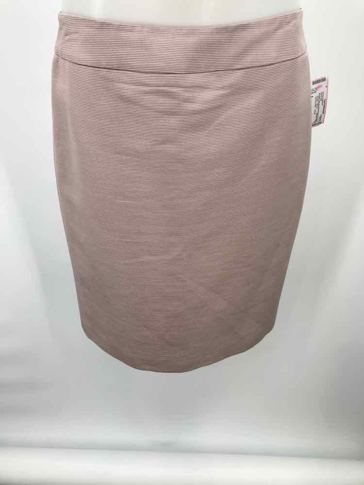 Armani Collezioni Pink Size 8 Textured Pencil Skirt