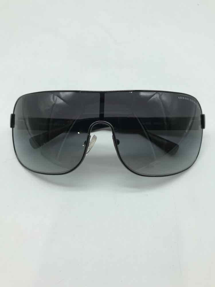 Armani Exchange Silver Shield Sunglasses