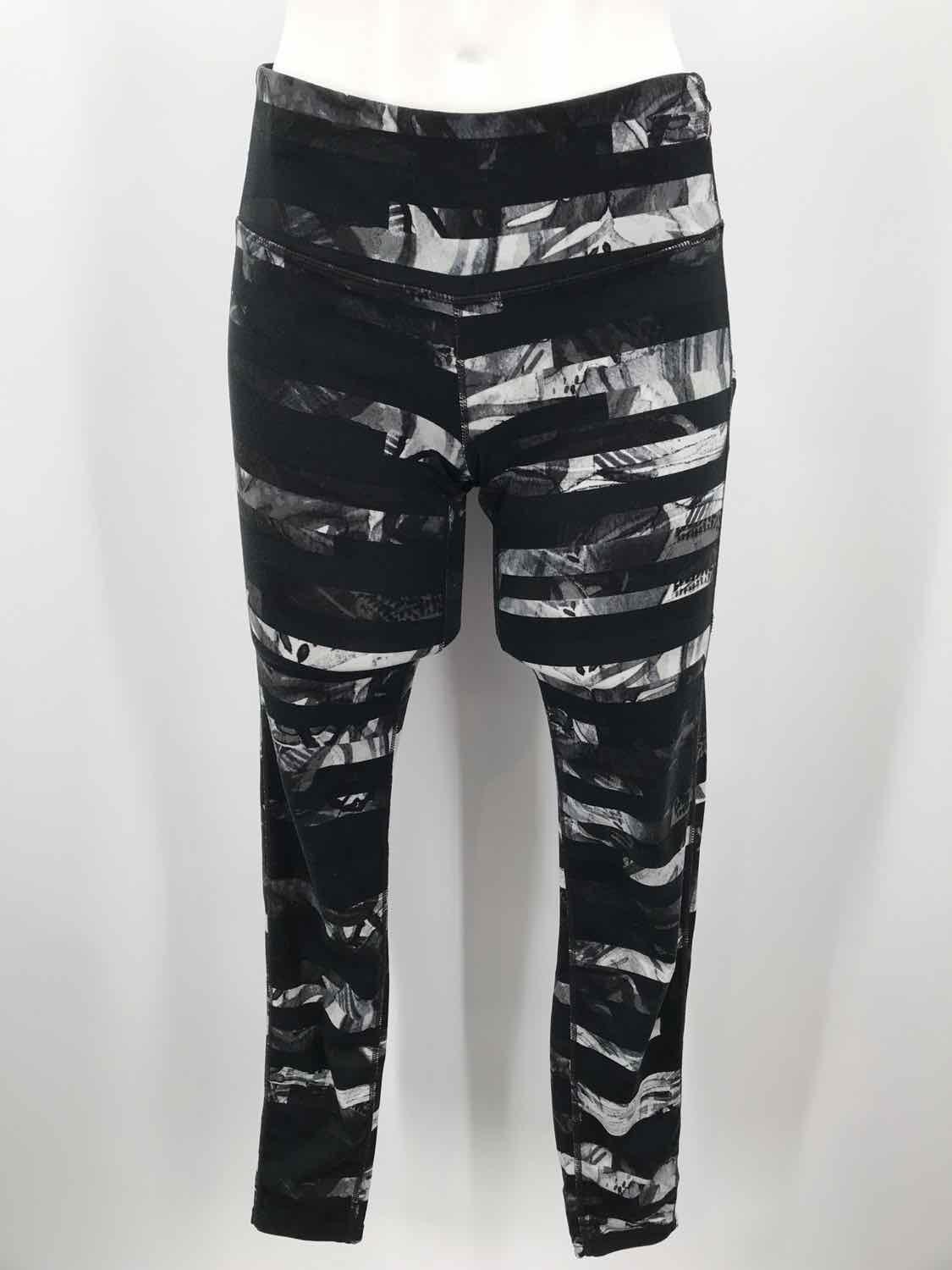 Athleta Black Size Small Printed Legging Athletic Pants