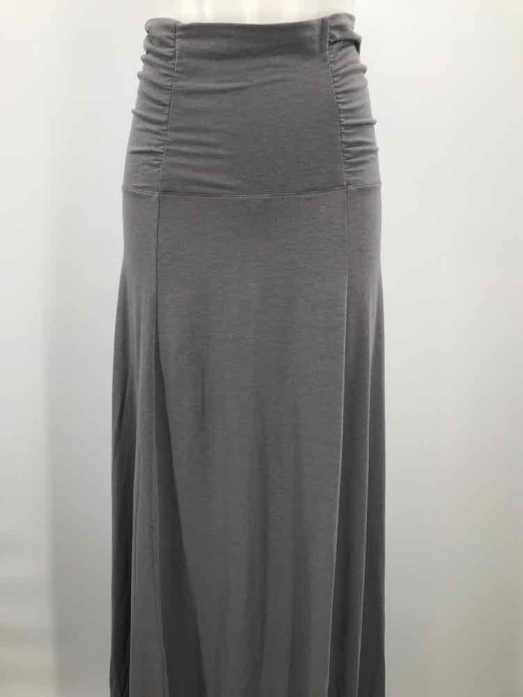 Athleta Grey Size Medium Maxi Skirt