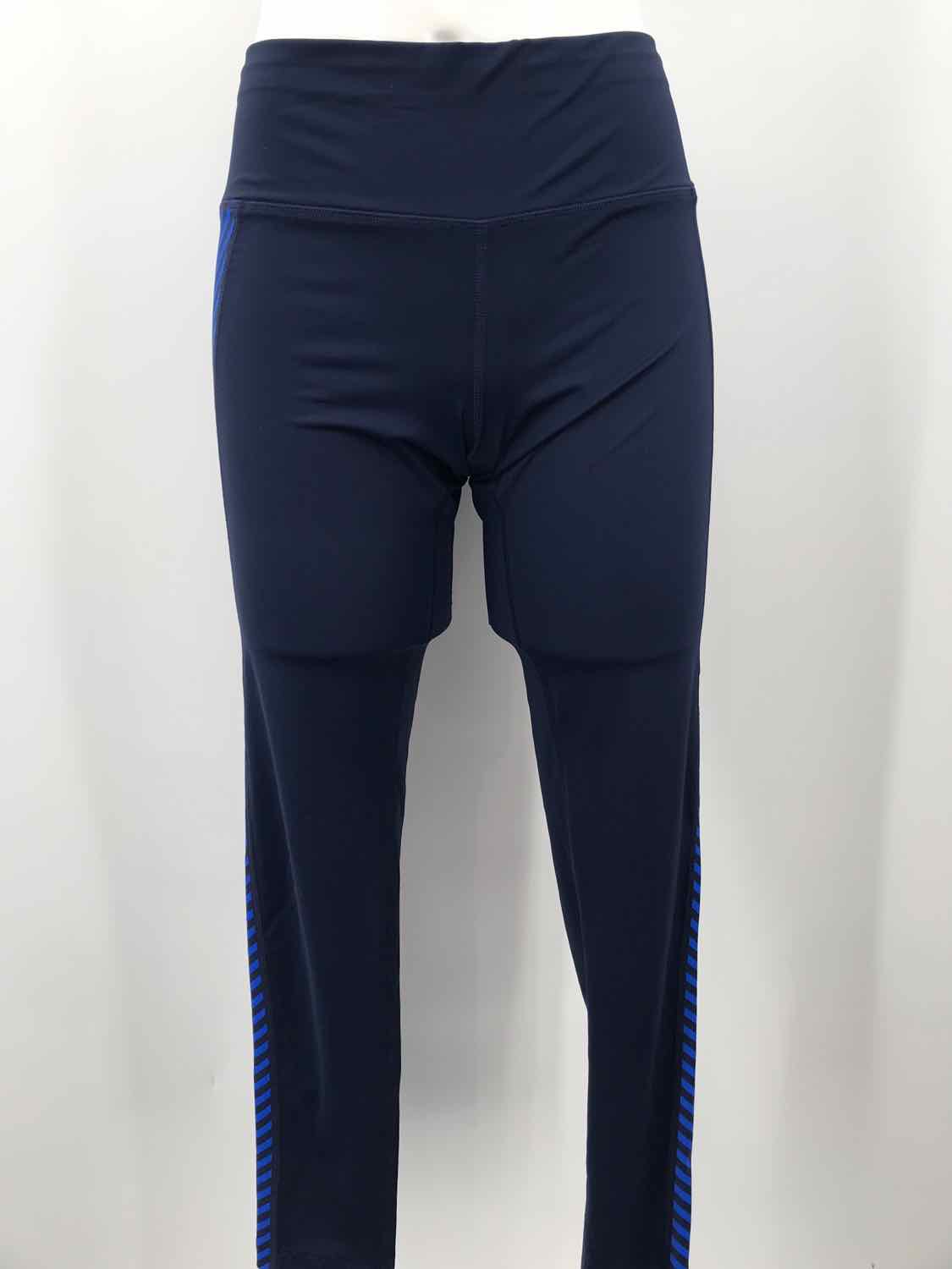 Athleta Navy Size Large Printed Legging Athletic Pants