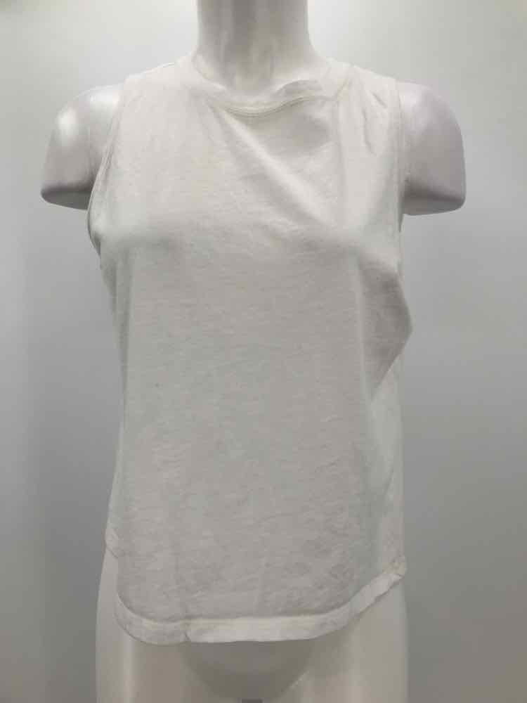 Athleta White Size Medium Athletic Tank