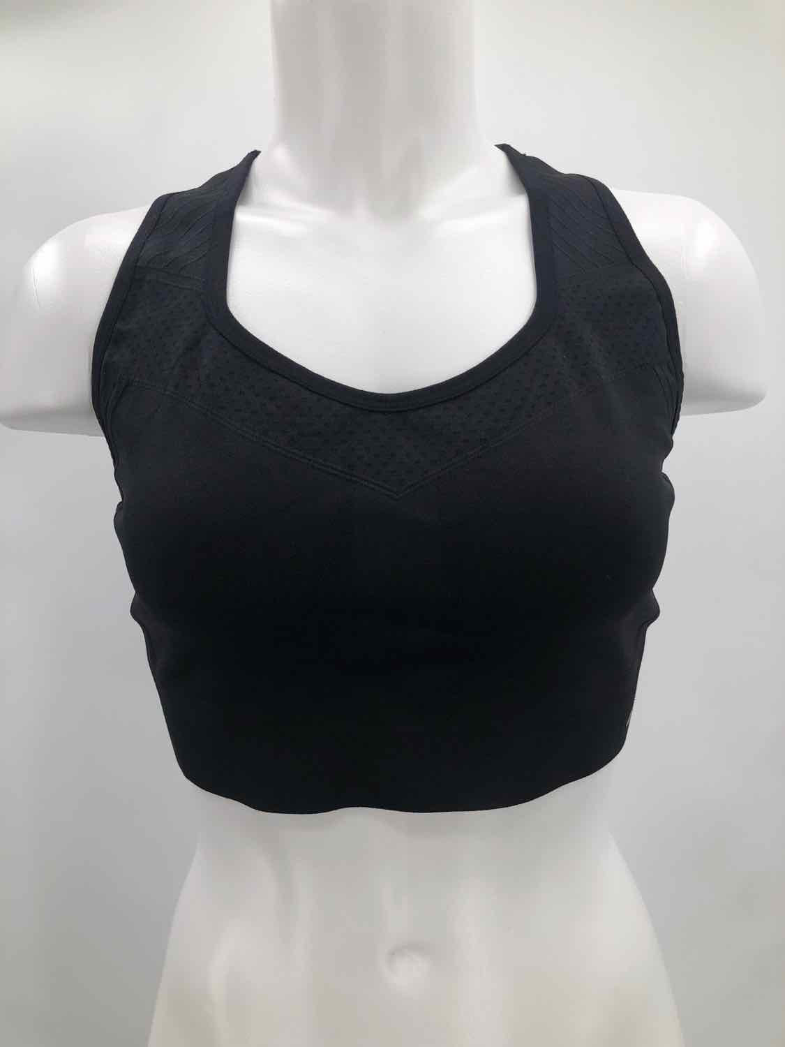 Avia Black Size XXL Racerback Athletic Bra