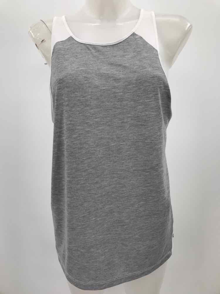 Avia Grey Size Small Colorblock Athletic Tank