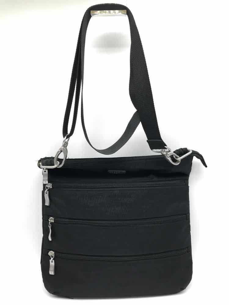 Baggallini Black Crossbody Fabric Crossbody