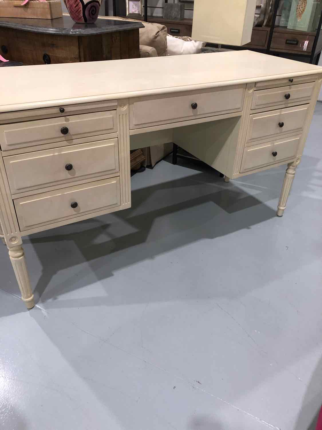 Ballard "Verona" Cream Wood Office Desk