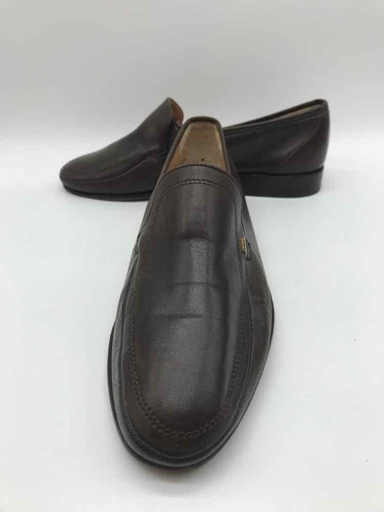 Bally Brown Size 7.5 Loafer Flats