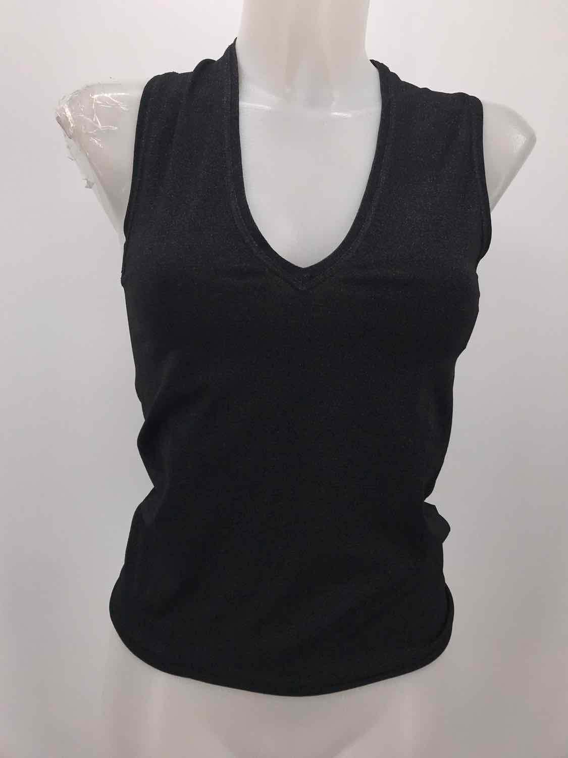 Banana Republic Black Size Medium Shimmer Tank Top