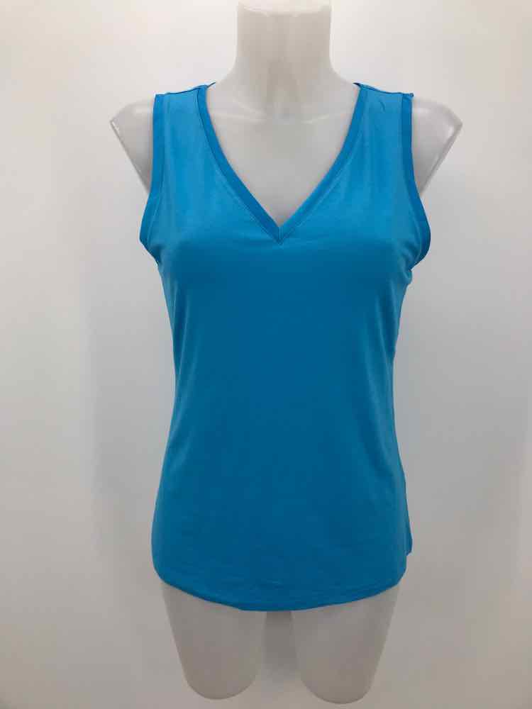 Banana Republic Blue Size Small V Neck Sleeveless Top