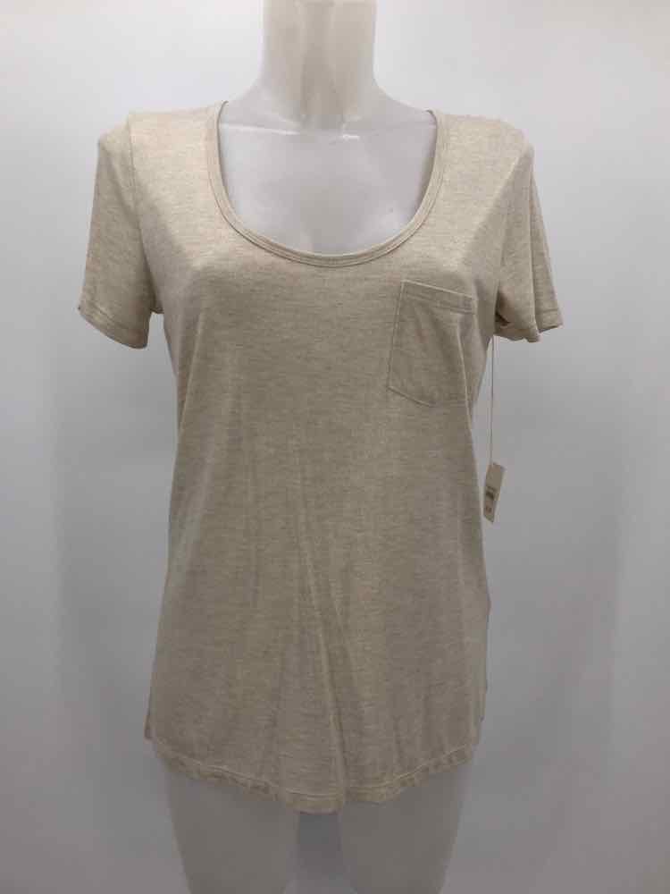 Banana Republic Gold Size Small Shimmer T-shirt