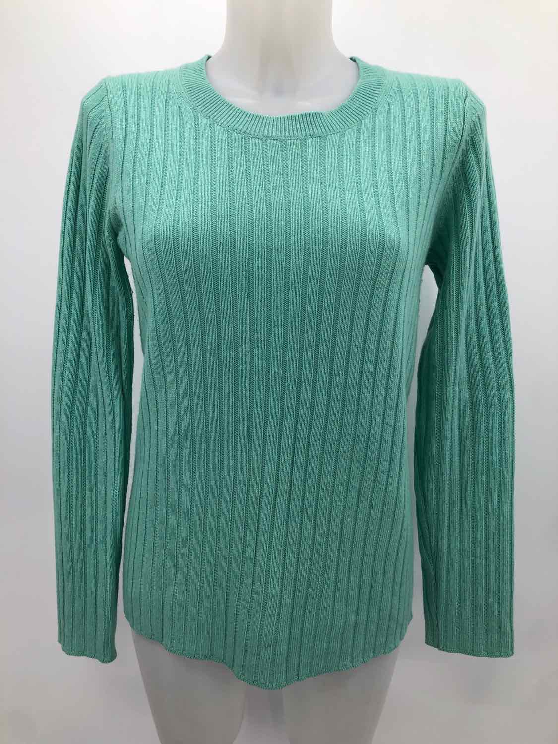 Banana Republic Green Size Medium Ribbed Sweater