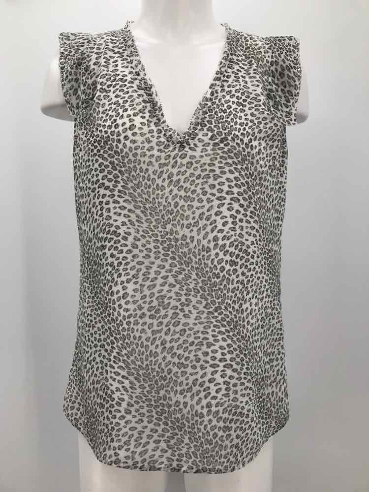 Banana Republic Grey Size Small Printed Tank Top