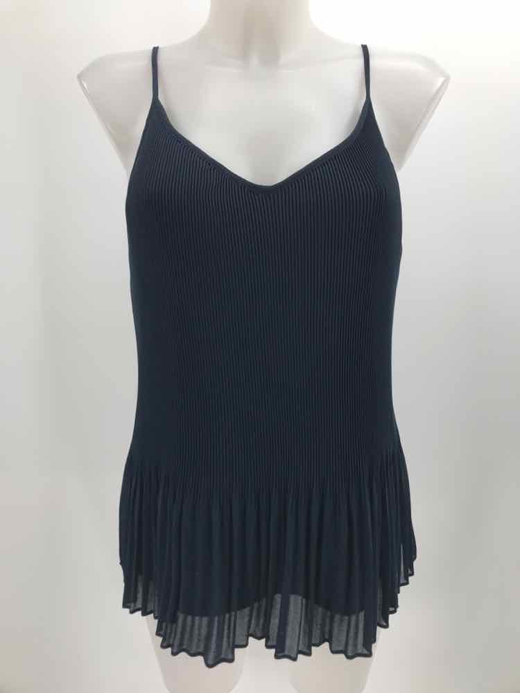 Banana Republic Navy Size Small Pleated Tank Top