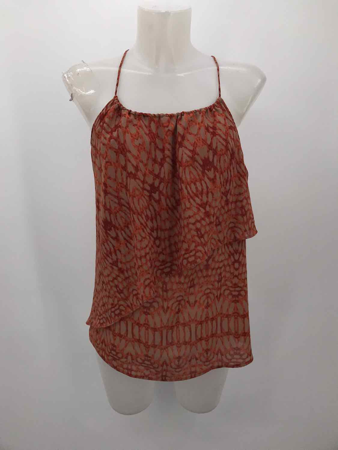 Bar III Brown Size XS Tank Top