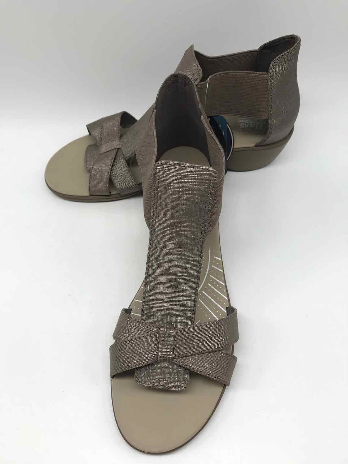 Bass Grey Size 8.5 Slip On Sandals