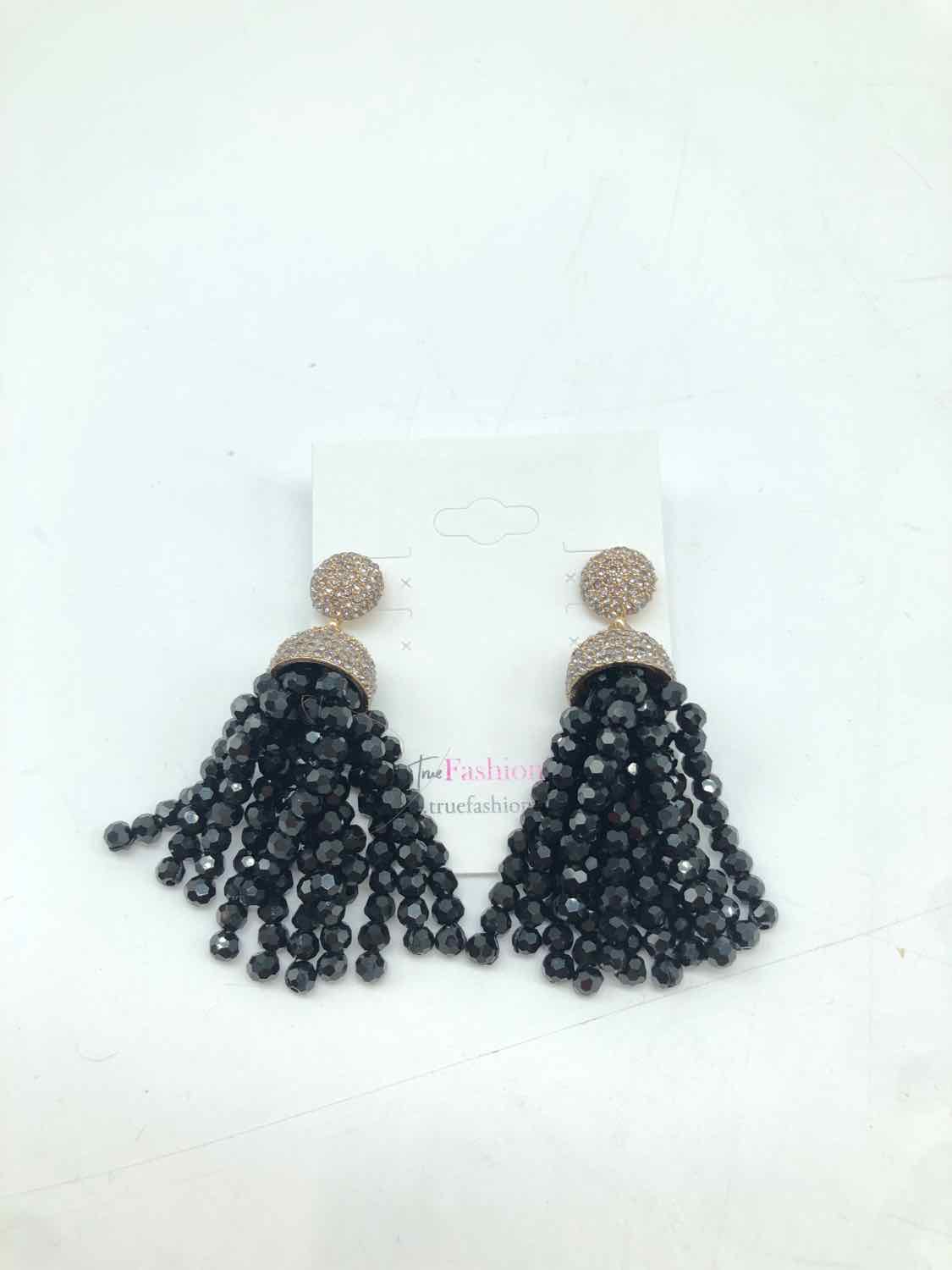 Baublebar Black Rhinestone Chandelier Earring