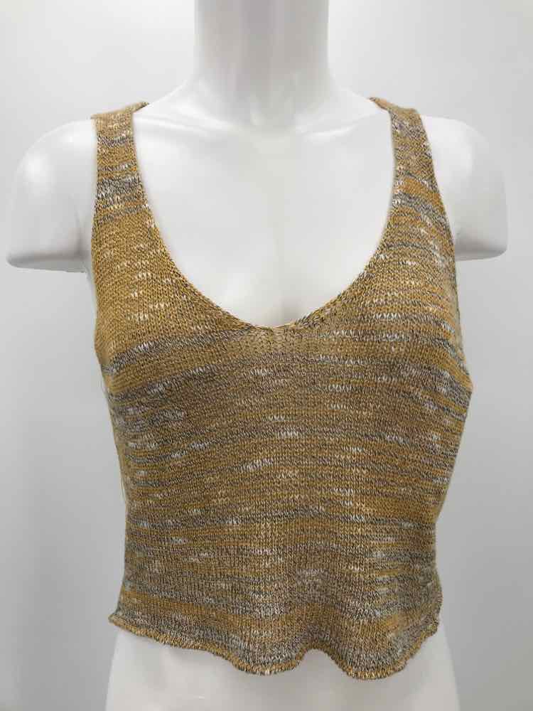 BDG Yellow Size Small P Knit Tank