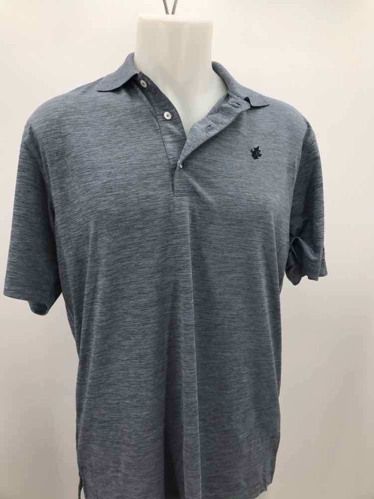 Bermuda Sands Grey Medium Men's Polo Shirt