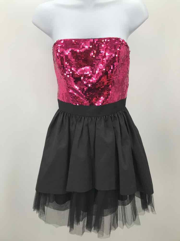 Betsey Johnson Black Size 0 Strapless Short Cocktail Dress