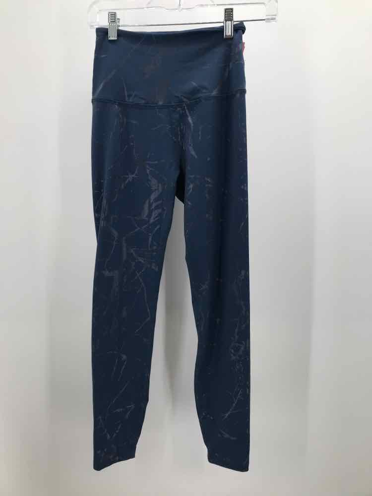 Beyond Yoga Navy Size Small Metallic Legging Athletic Pants