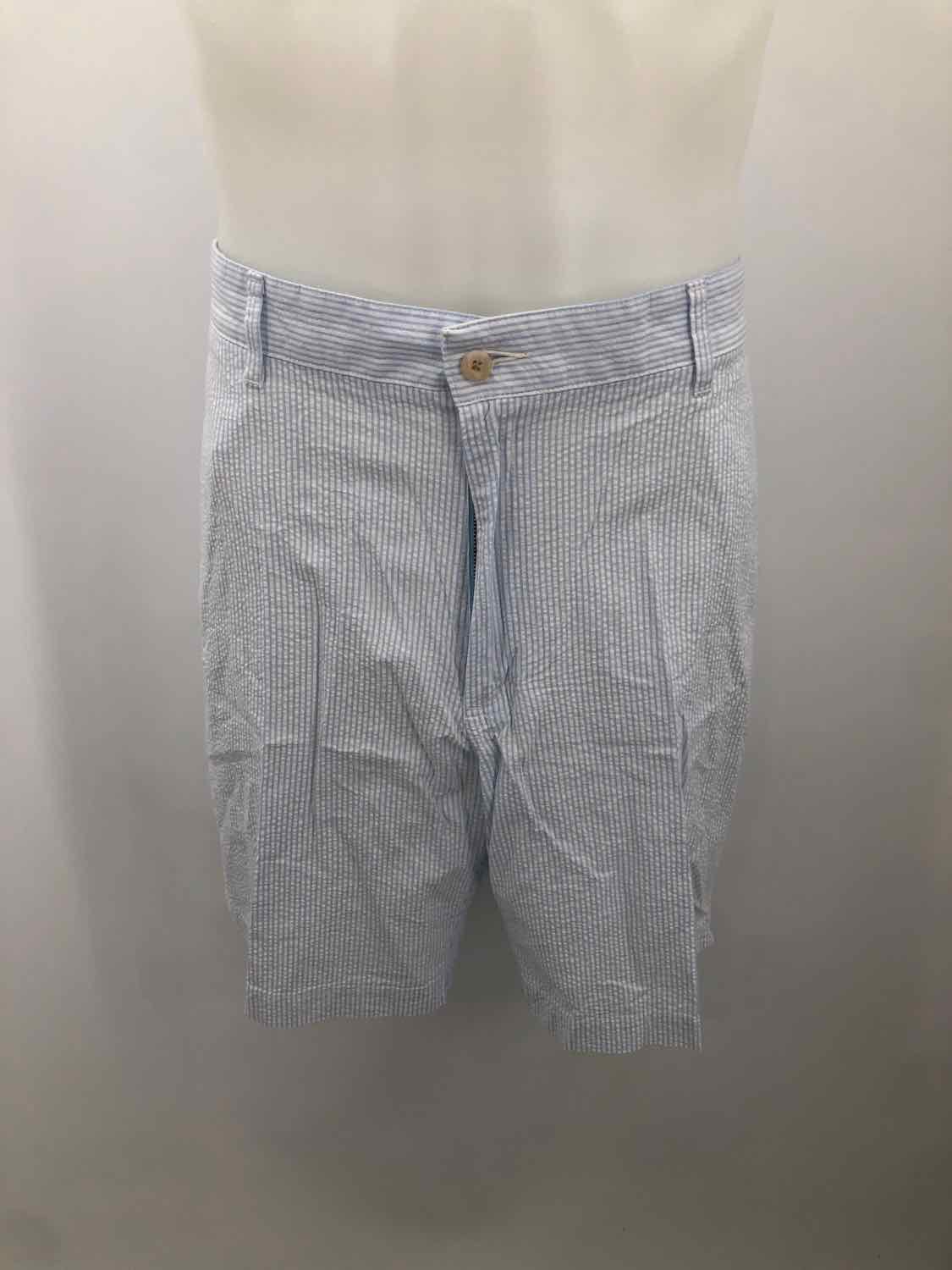 Bills Khakis Blue 38 Cotton Stripe Men's Shorts