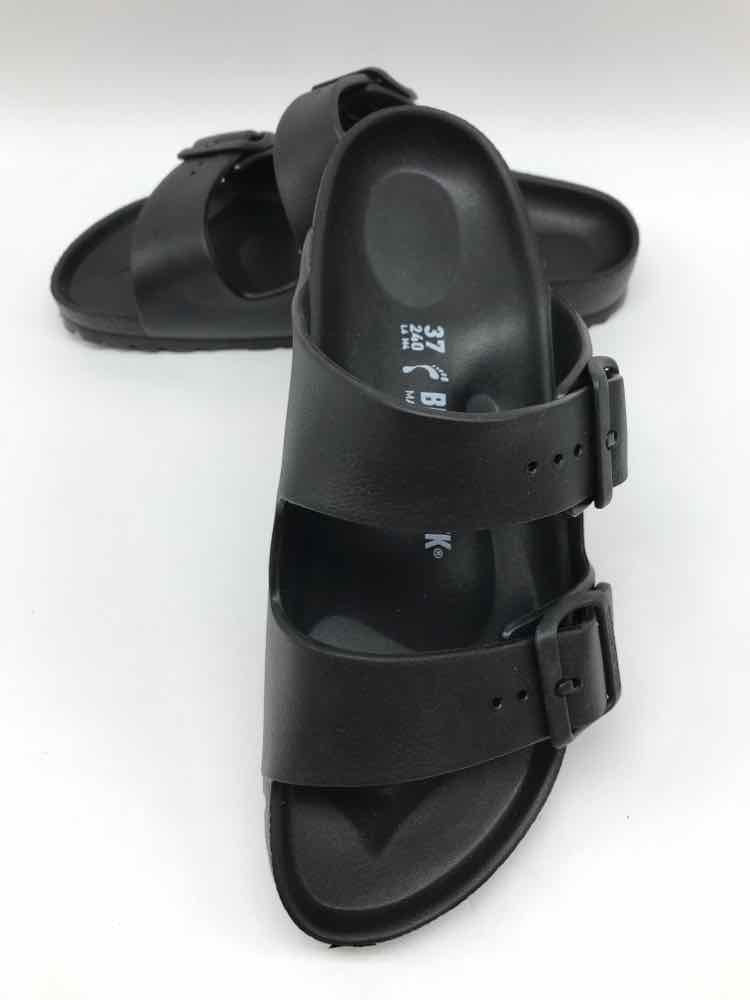 Birkenstock Black Size 7 Slip On Sandals