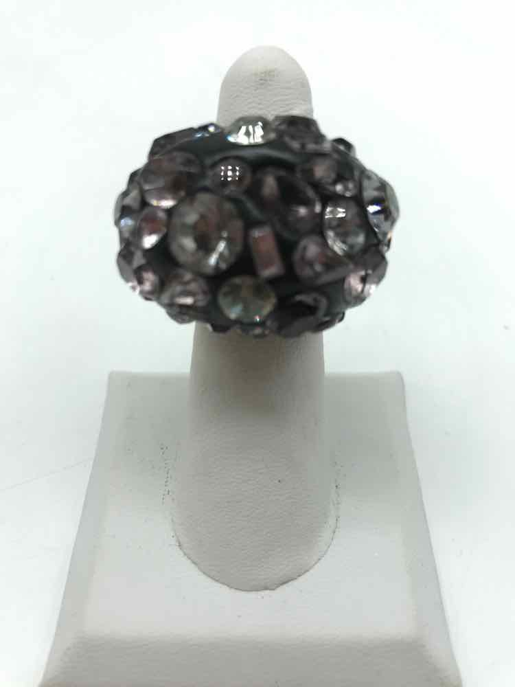 Black Chunky Size 6 Band Style