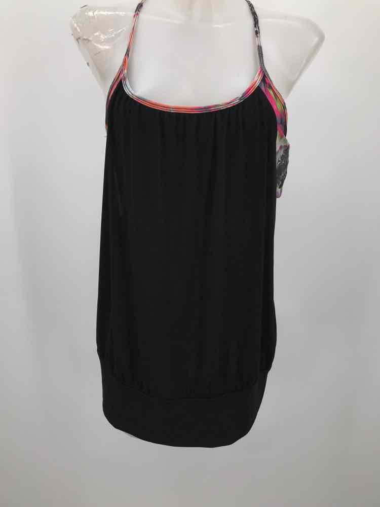 Black Onzie Size Large Shelf Bra Athletic Tank