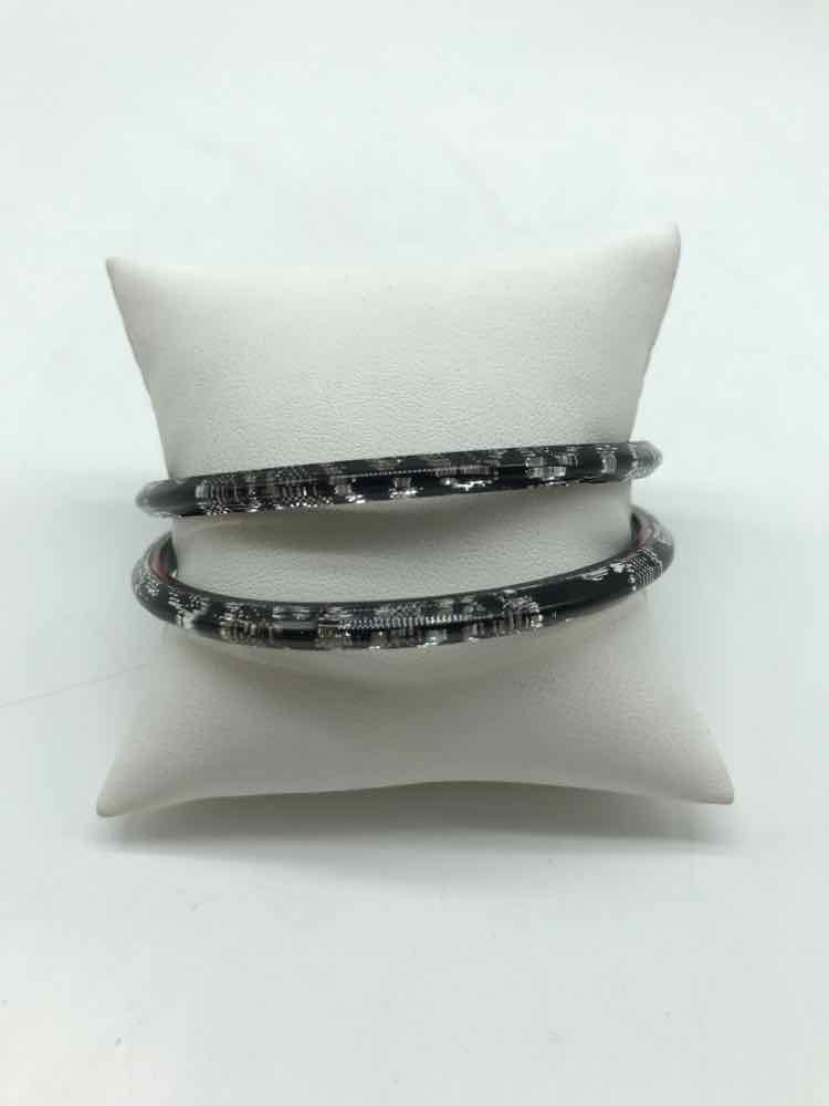 Black Plastic Bangle