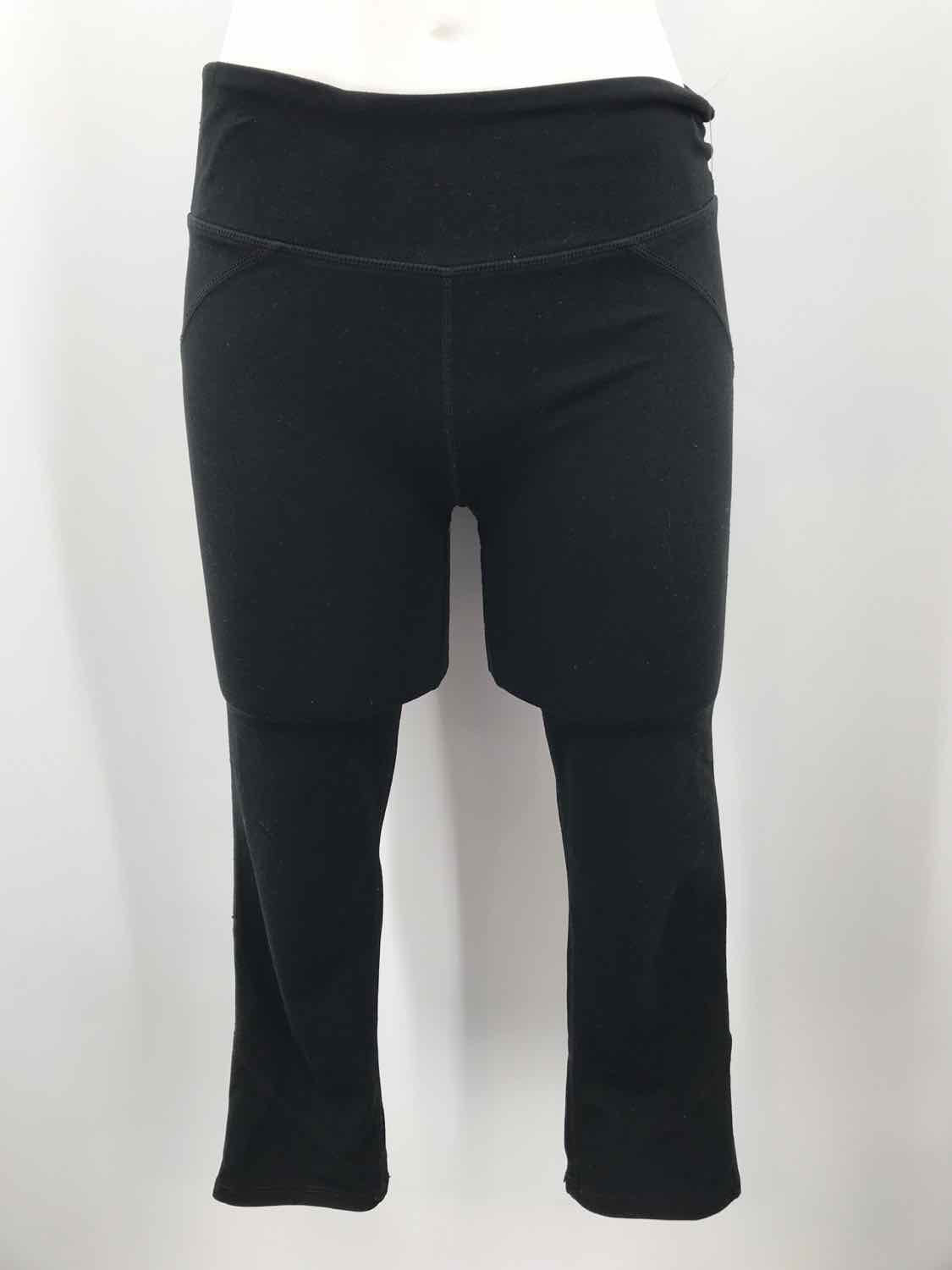 Black Size 4 Athletic Pants