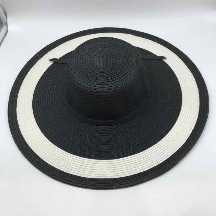 Black Size 57cm Paper Straw Hats