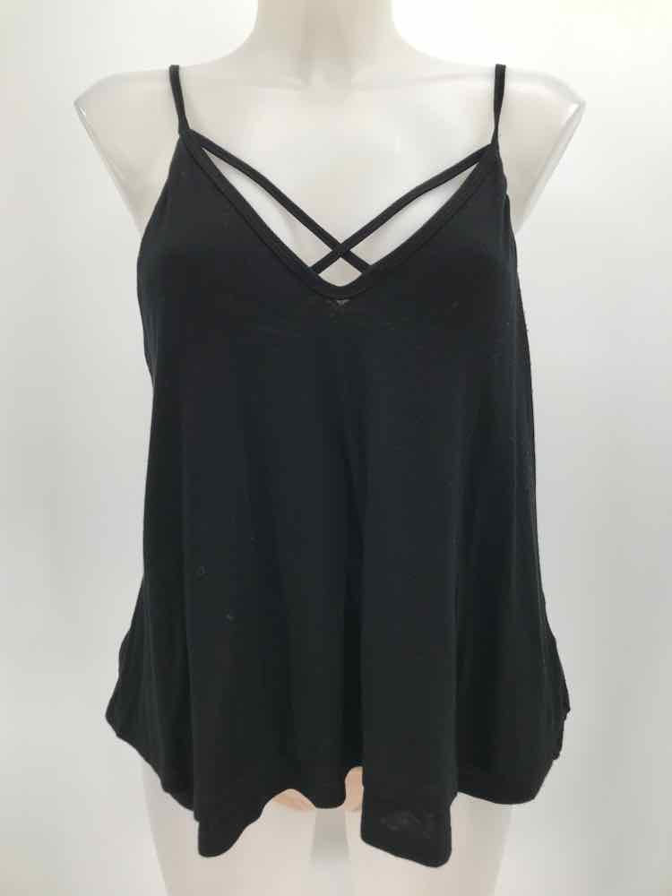 Black Size Medium Tank Top