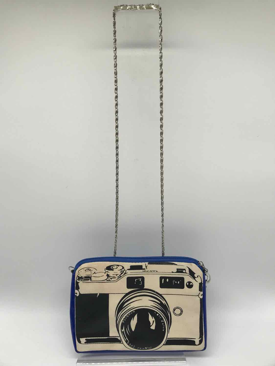 Blue Camera Crossbody Crossbody