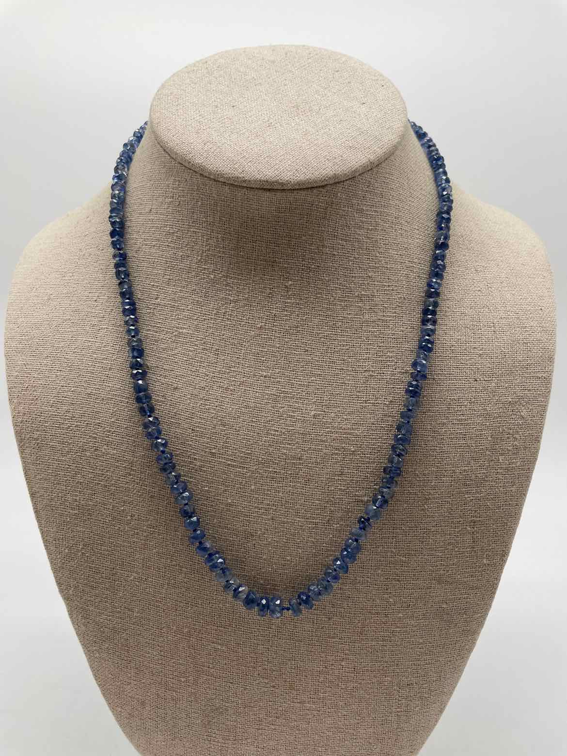 Blue Kyanite Gem Necklace