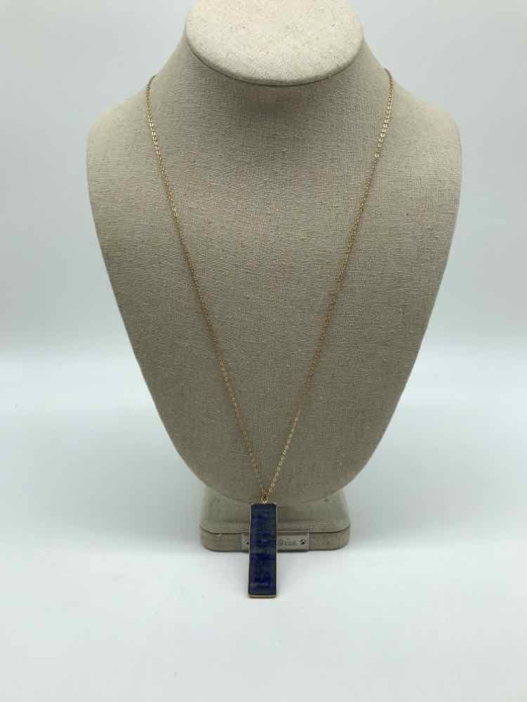 Blue Lapis Stone Necklace