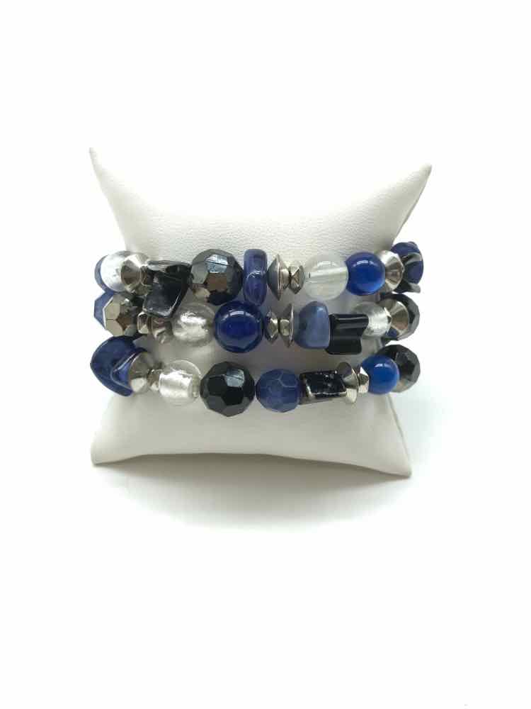 Blue Set Stretchy Bracelet