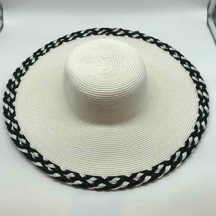 Boardwalk Style White Size 57cm Paper Straw Hats