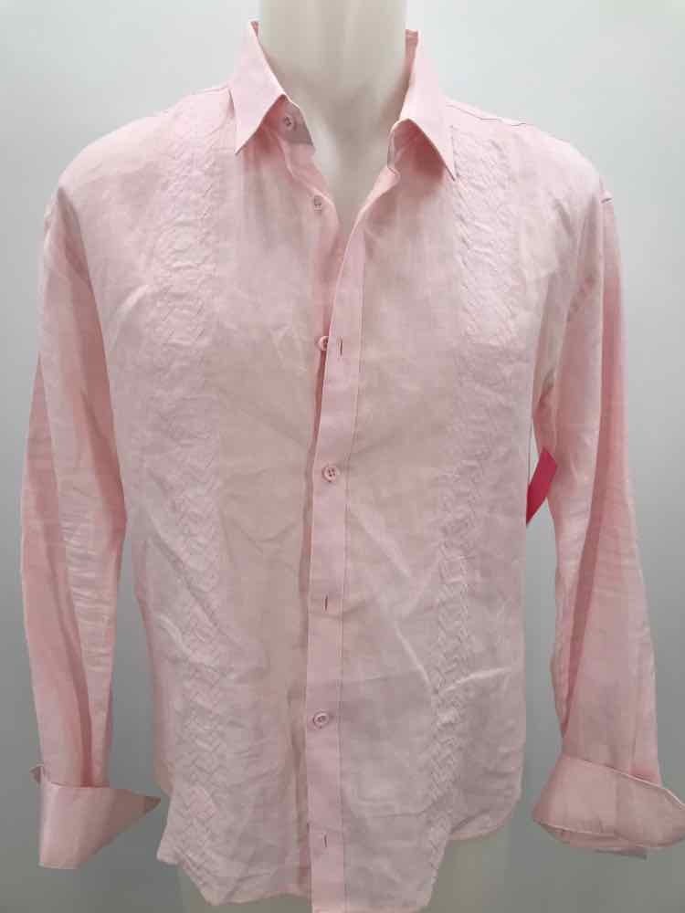 Bohio Pink XL Men's Button Down