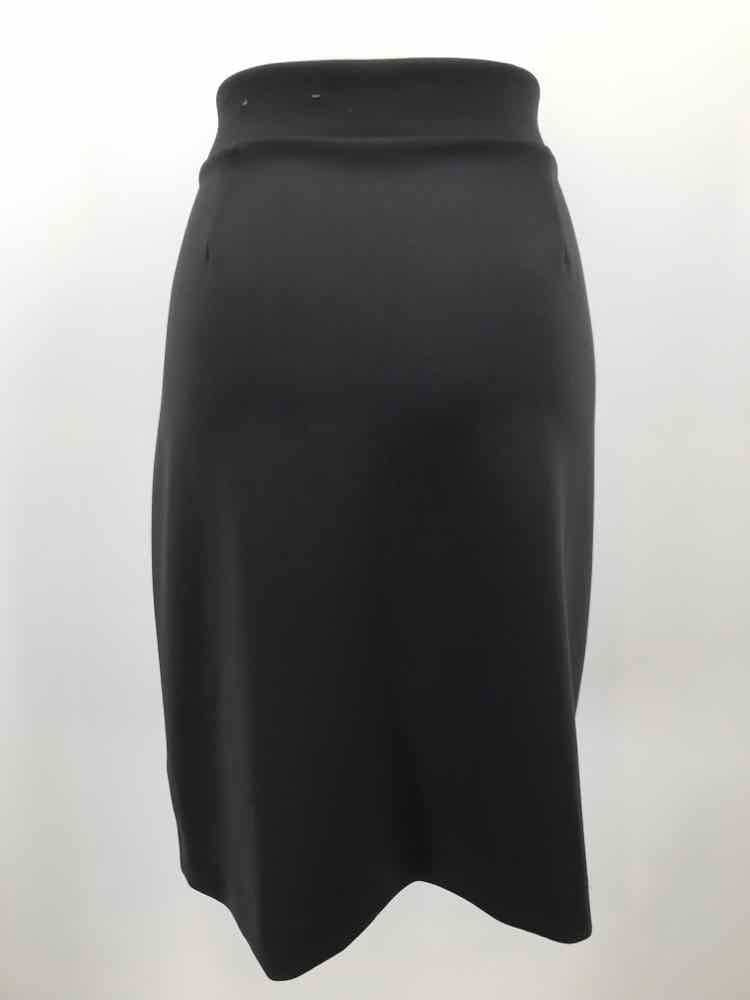 Bold Elements Black Size Large Lace Up A Line Skirt